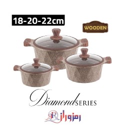 سرویس قابلمه 6 پارچه زیو مدل Zio 8170-22